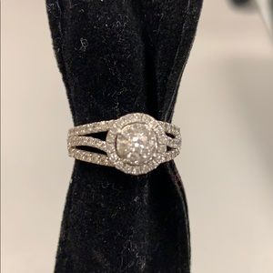 Diamond wedding ring